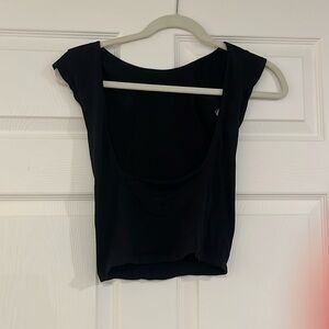 Free People Low Back Seamless Tee